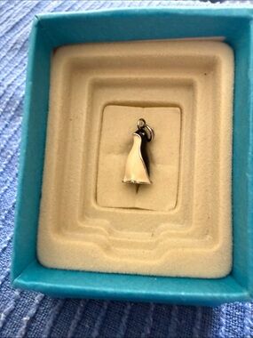 Silver-tone Penguin Charm Pendant - Silver